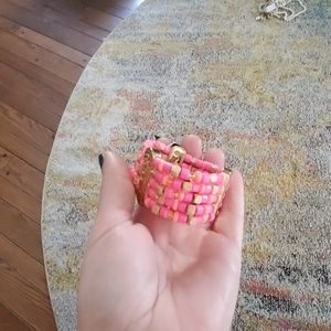 Lilly Pulitzer pink bracelet